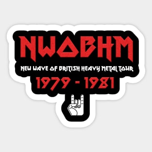 New Wave Of British Heavy Metal Sticker